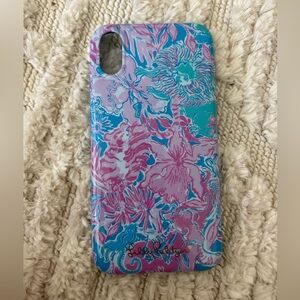 Lily Pulitzer iPhone X phone case
